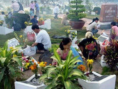 Tục lệ tảo mộ ngày Tết của người Việt