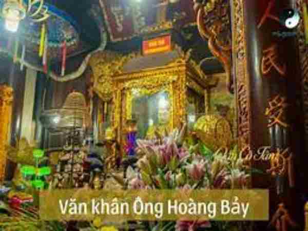 Ý nghĩa của việc khấn ông hoàng bảy