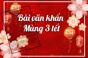 Văn khấn mùng 3 tết 2026