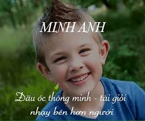 Ý nghĩa tên Minh anh