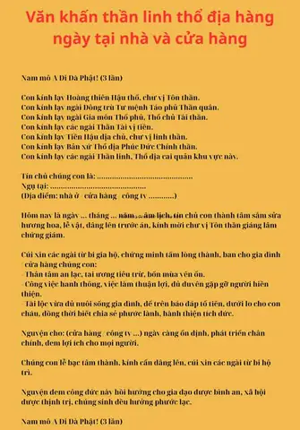 Bài Văn Khấn Hương Linh Trong Nhà