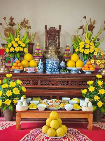 Mâm Cơm Cúng Rằm Tháng Giêng 2027