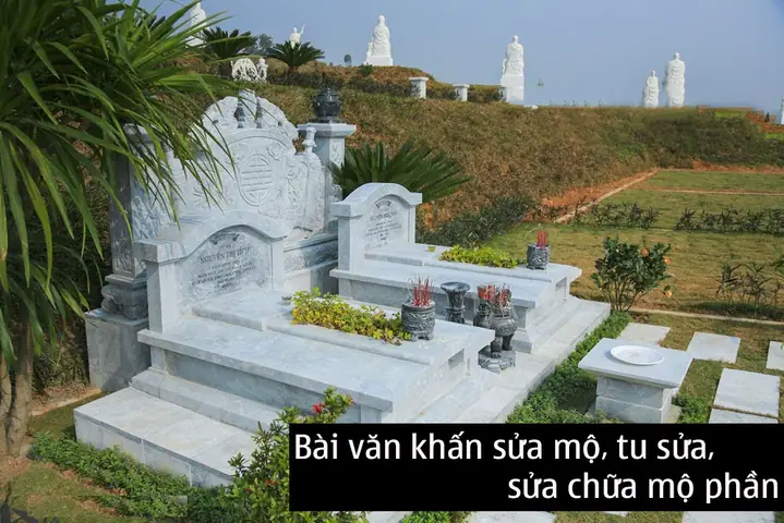 Văn Khấn Khởi Công Xây Sửa Mộ Phần