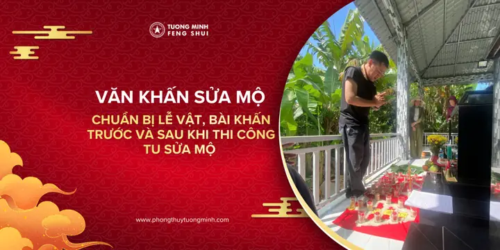 Văn Khấn Trước Khi Tu Tạo Mộ Tổ