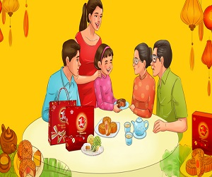 Khai vận phong thủy Tết Trung Thu